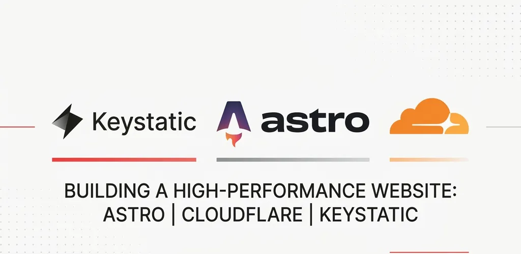 How I Built a 100 PageSpeed Portfolio with Astro, Keystatic, and Cloudflare Pages