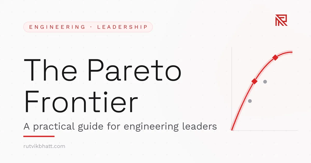 What the Pareto Frontier Means for Engineering Leaders